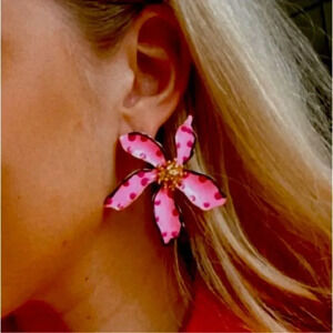 Pink Floret Earrings